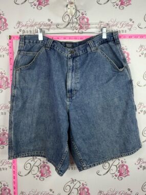 Denver Hayes shorts vintage retro Light Blue Denim Shorts